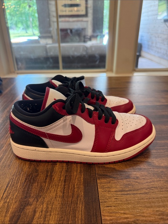 Nike Shoes - Nike womens Low-Top Sneaker in Red/White/Black